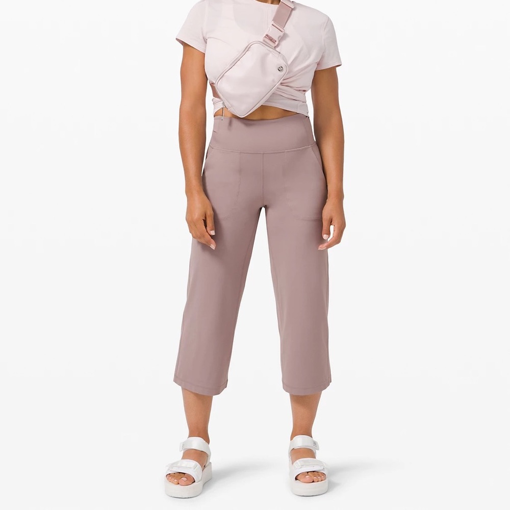 Lululemon Align High Rise Wide Leg Crop Legging NWT
